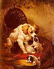 The Happy Family by Henriette Ronner-Knip